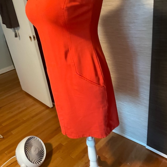 Banana Republic Orange Spring Dress!! - Picture 6 of 8